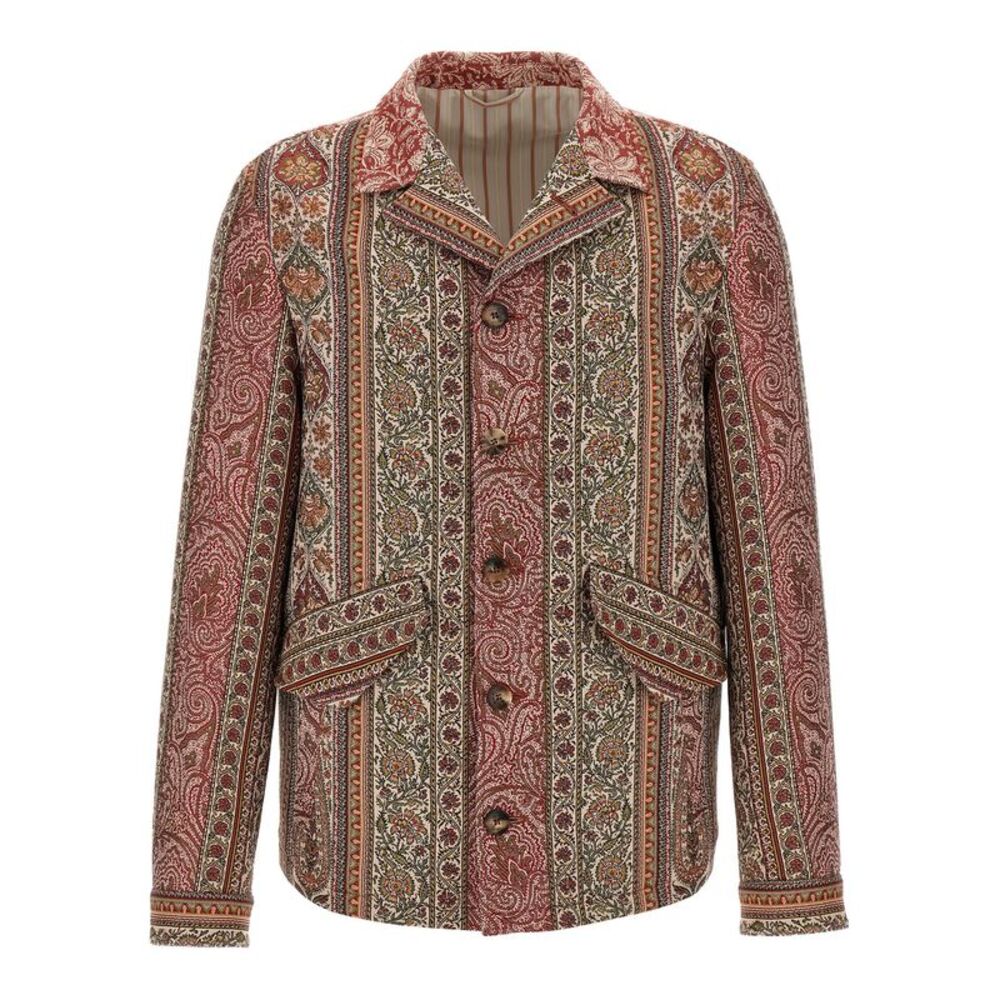 Etro Multicolor Polyester Men's Blouse